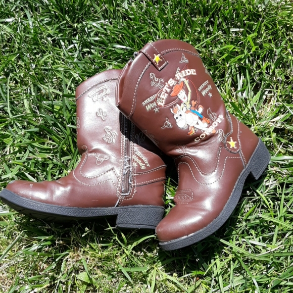Toy Story Shoes Toy Story Sz Woody Light Up Cowboy Boots Poshmark